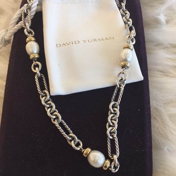 David Yurman Jewelry - David Yurman pearl necklace